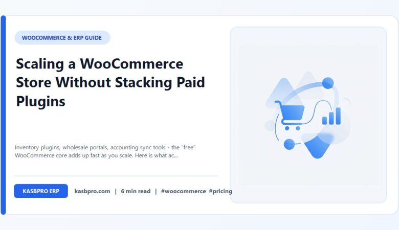 Scaling a WooCommerce Store Without Stacking Paid Plugins